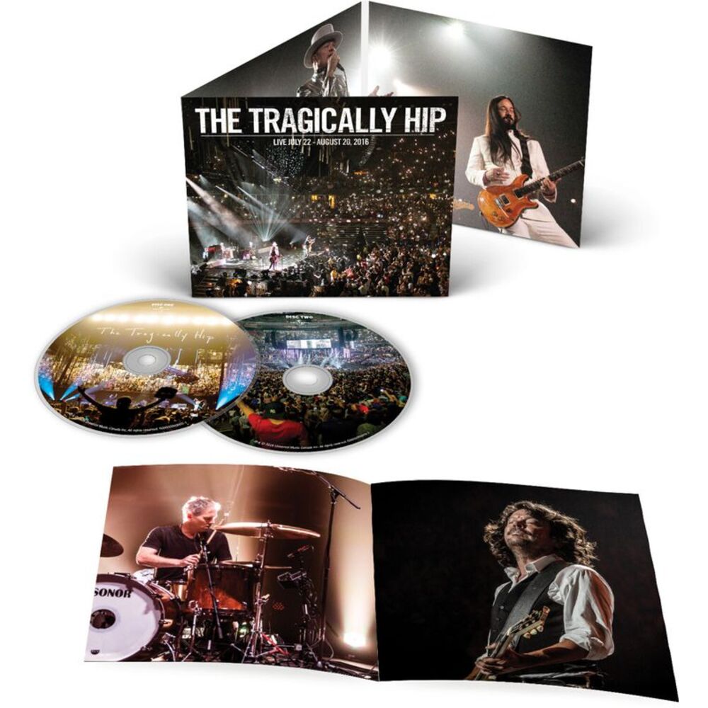 The Tragically Hip - Live July 22 - August 20, 2016  CD